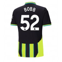 Maglia Calcio Manchester City Oscar Bobb #52 Seconda Divisa 2024-25 Manica Corta